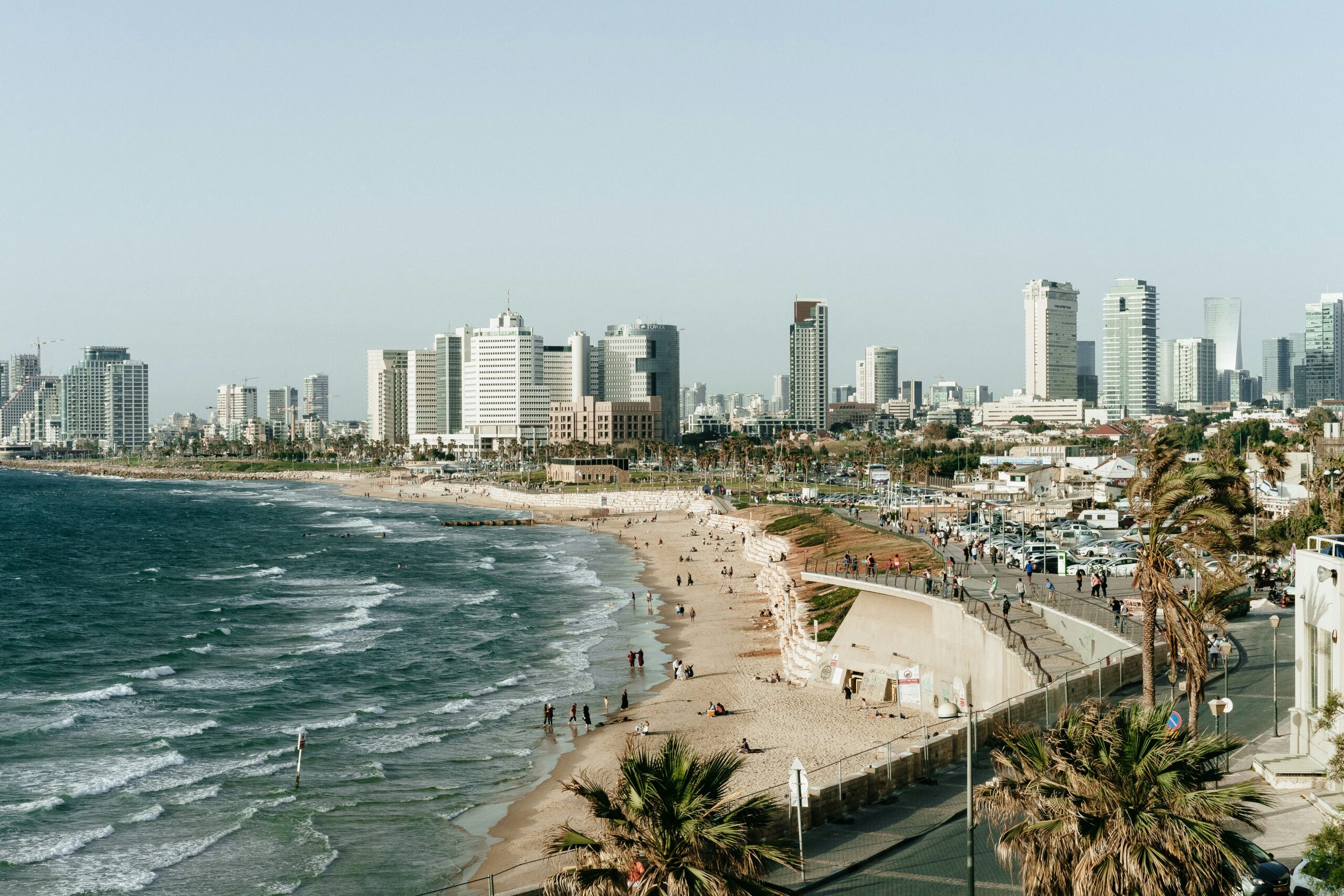 Tel Aviv-Yafo, Israel. The survey explores Israeli public opinion on domestic affairs, regional developments, and national security. Photo by Adam Jang on Unsplash.